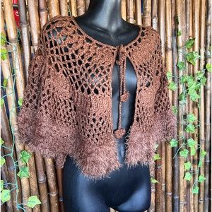 Crochet Poncho by Trendology